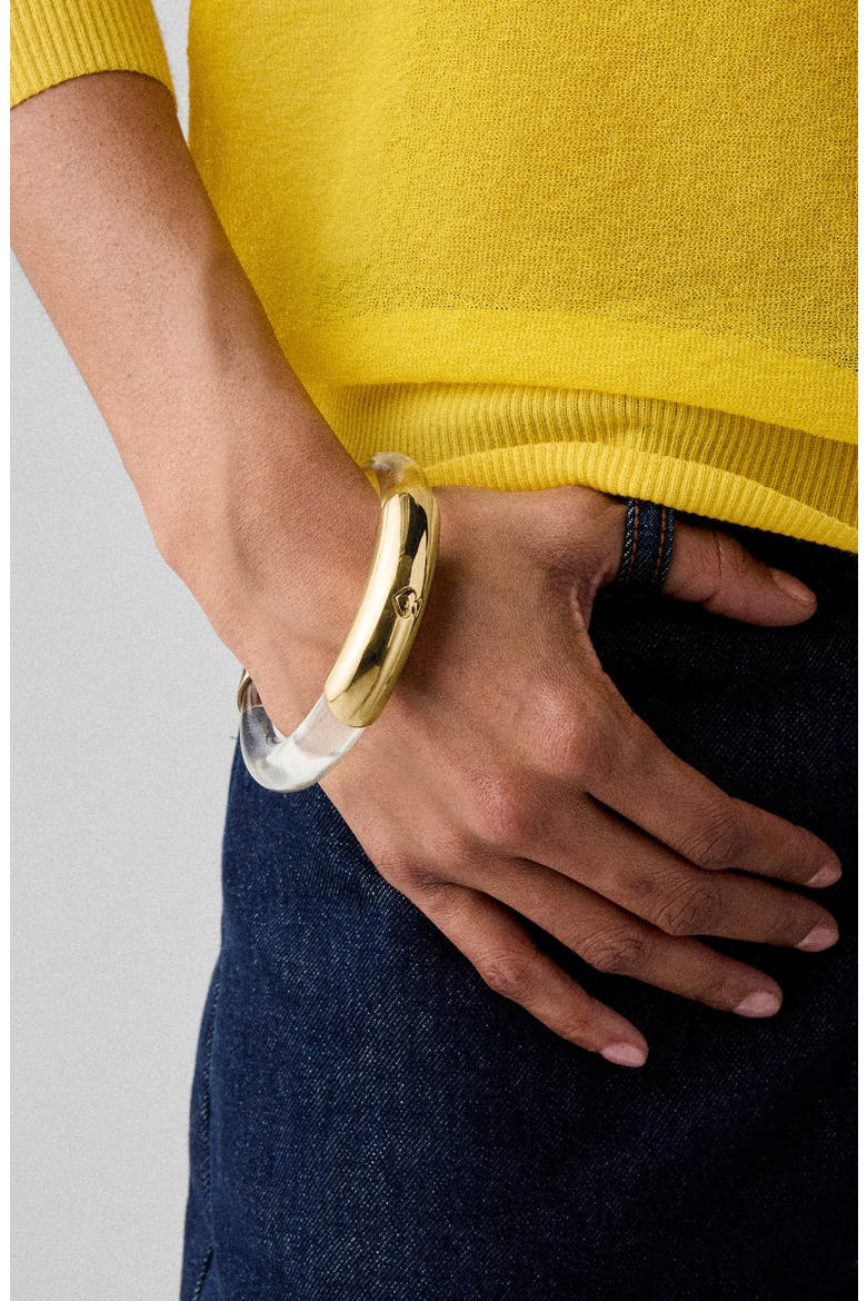 glow up bangle bracelet, Alternate, color, CLEAR.