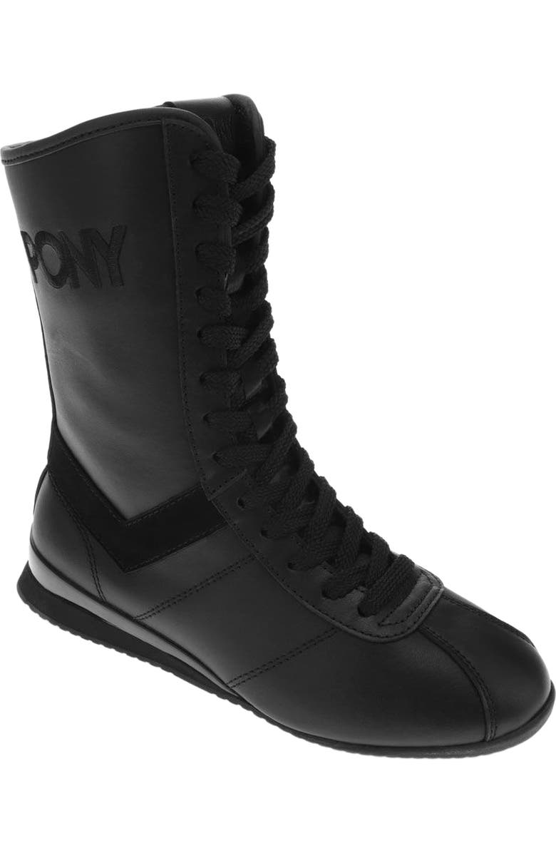 PONY KO-80 High Classic Sneakers, Main, color, Black