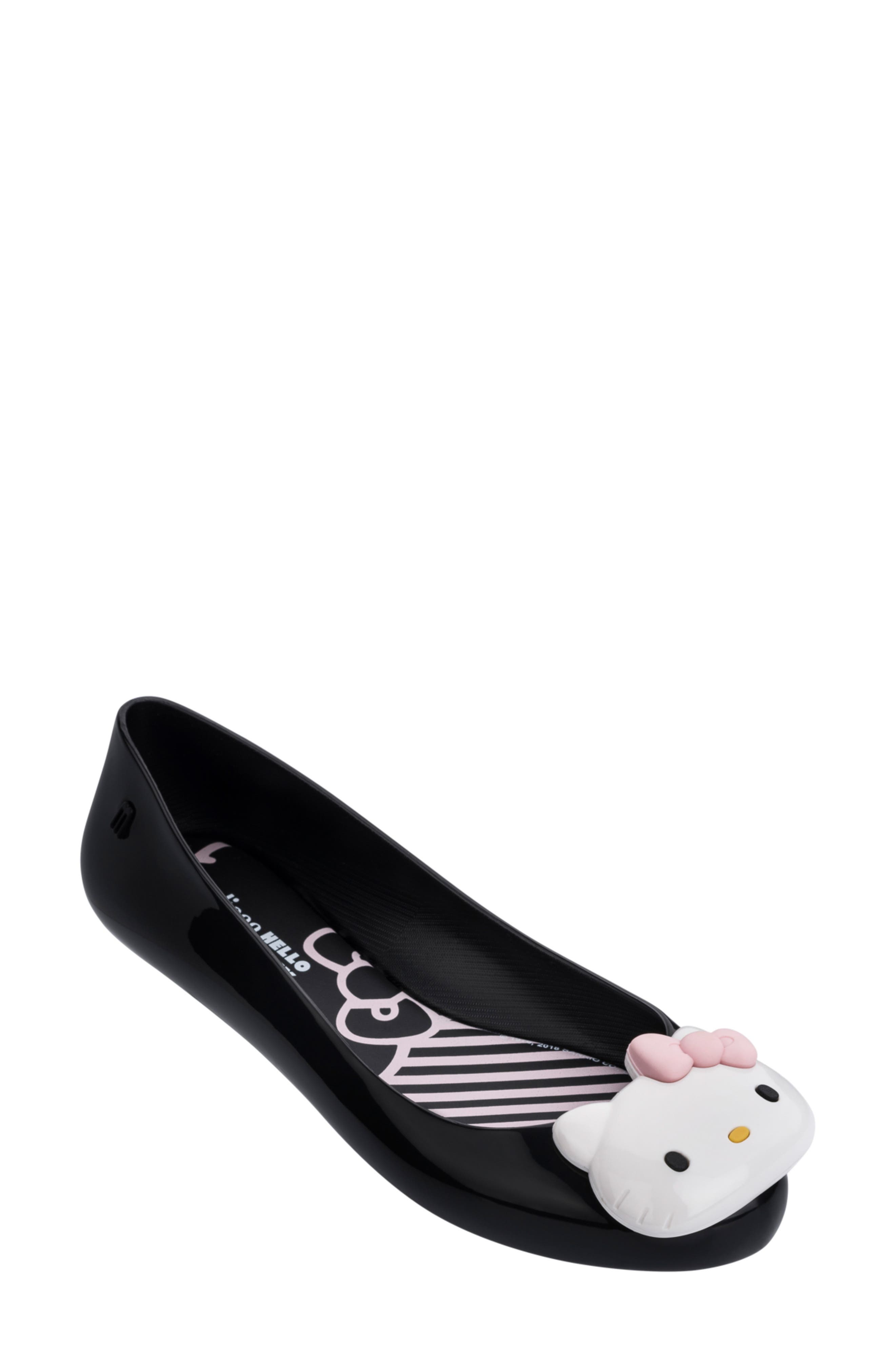 Melissa Hello Kitty Flat, Main, color, 