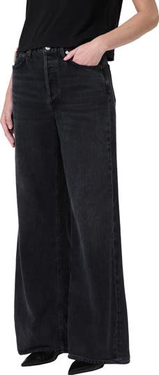 Dame High Waist Wide Leg Organic Cotton Jeans