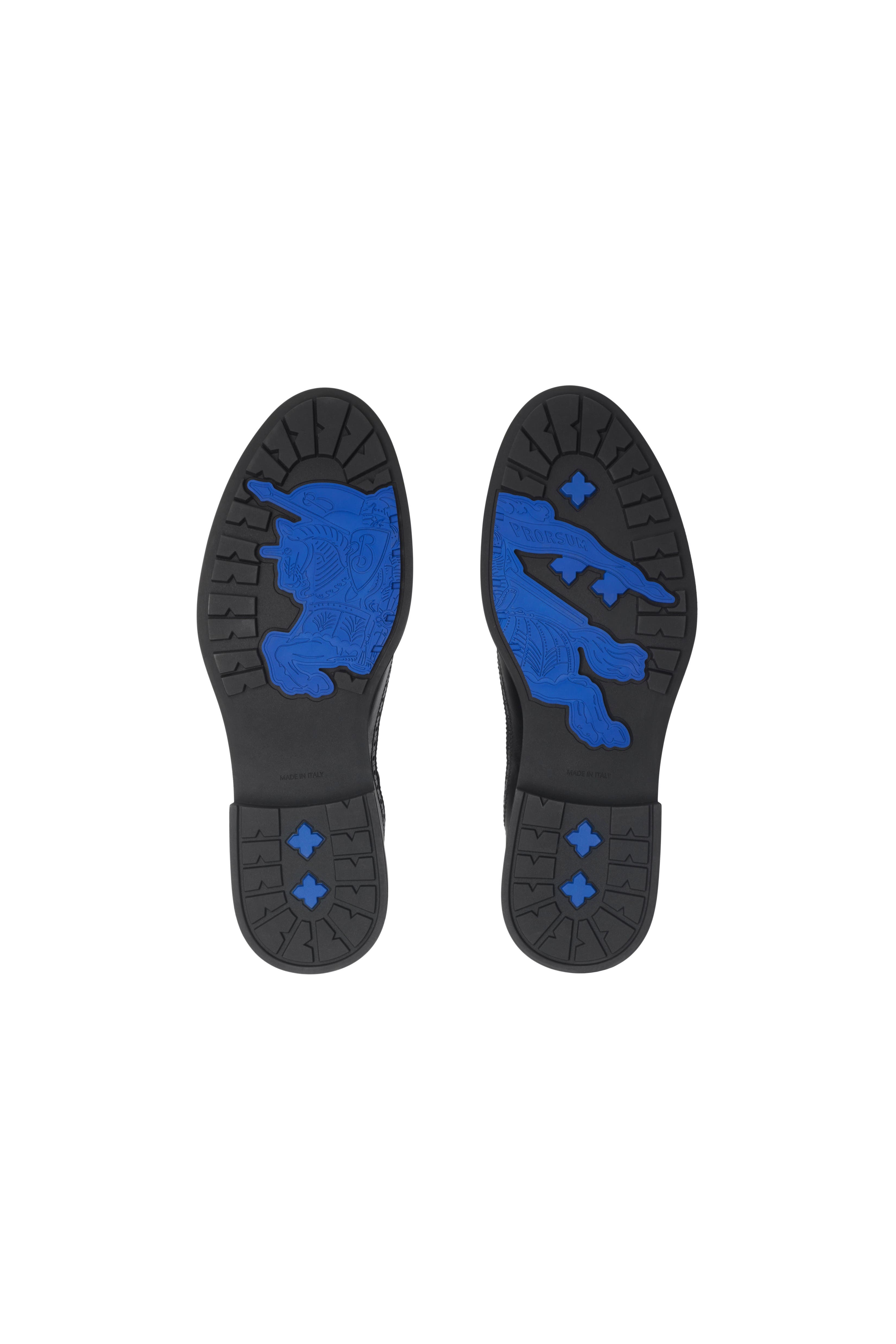 Burberry Studded Leather Loch Brogues, Alternate, color, 