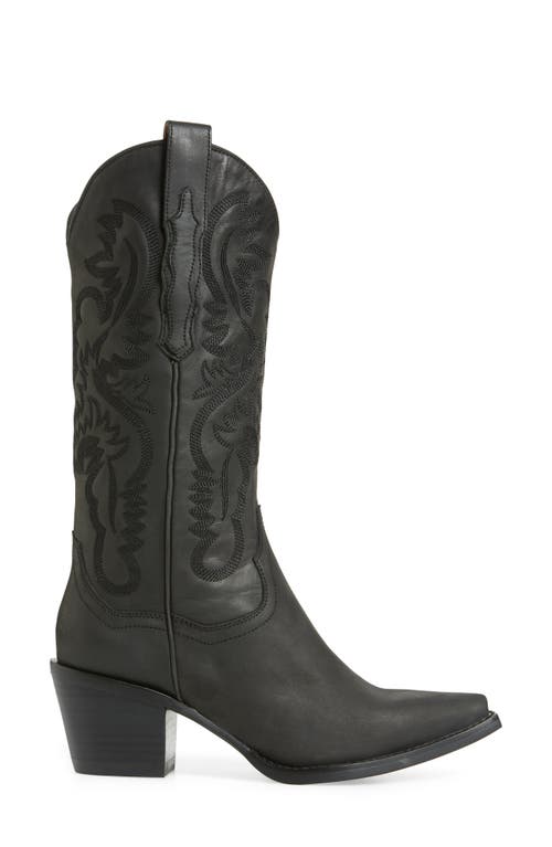 Jeffrey Campbell Dagget Western Boot In Black