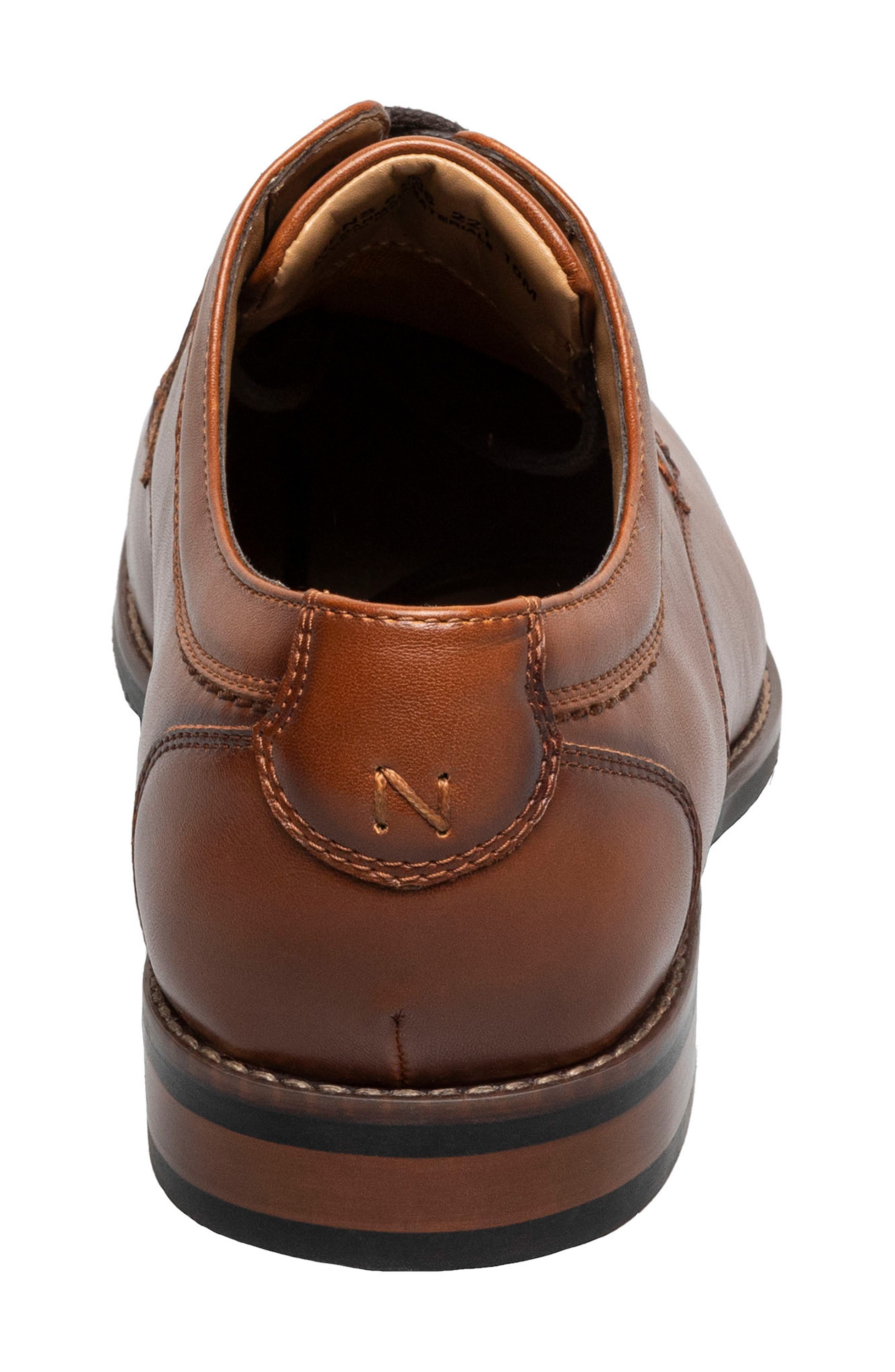 Wedgewood Plain Toe Derby - Wide Width Available, Alternate, color, COGNAC