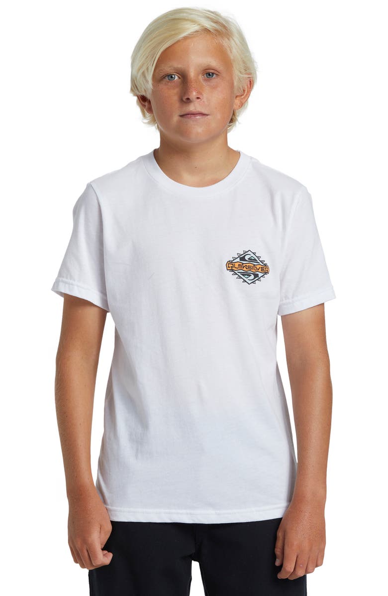 Quiksilver Kids' Rainmaker BT0 Cotton Graphic T-Shirt, Main, color, 
