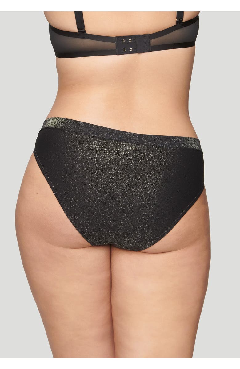 CUUP The Brief Lurex, Alternate, color, Black Sparkle