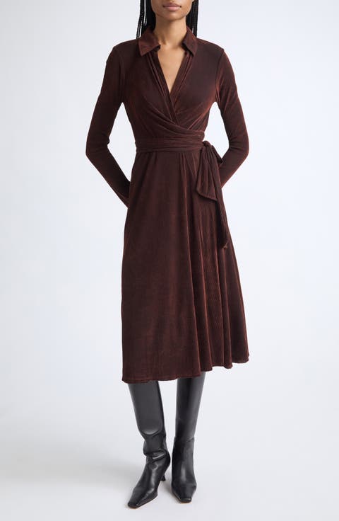 Phoenix Corduroy Wrap Dress