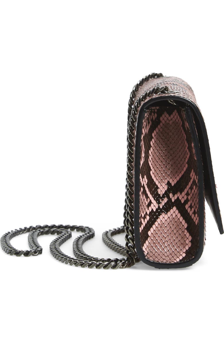 Saint Laurent Small Kate Genuine Python Crossbody Bag, Alternate, color,