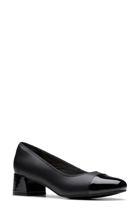Iridessa Cap Toe Pump - Wide Width Available