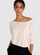 Baukjen Lizzie Relaxed Off The Shoulder Top