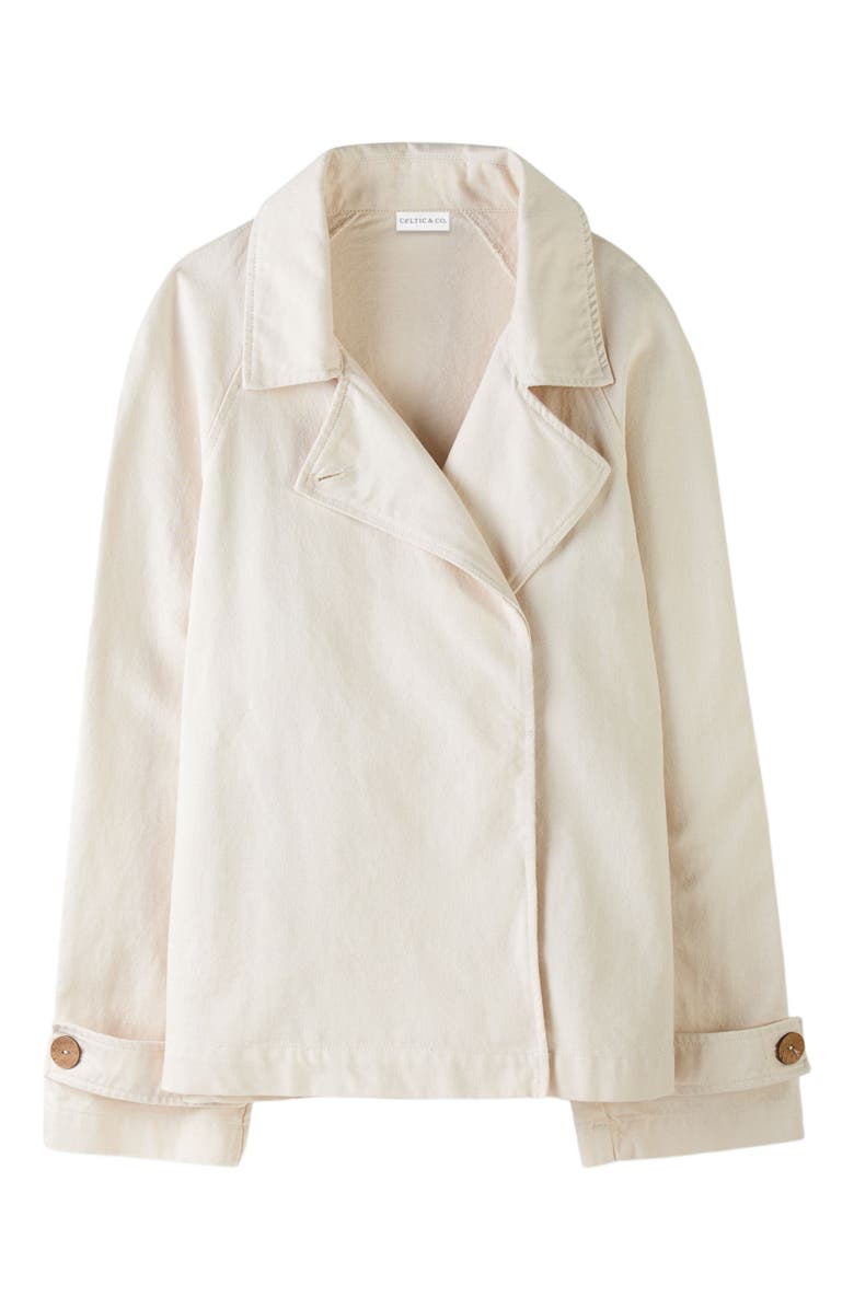 Celtic & Co. Canvas Swing Jacket, Alternate, color, Oatmeal