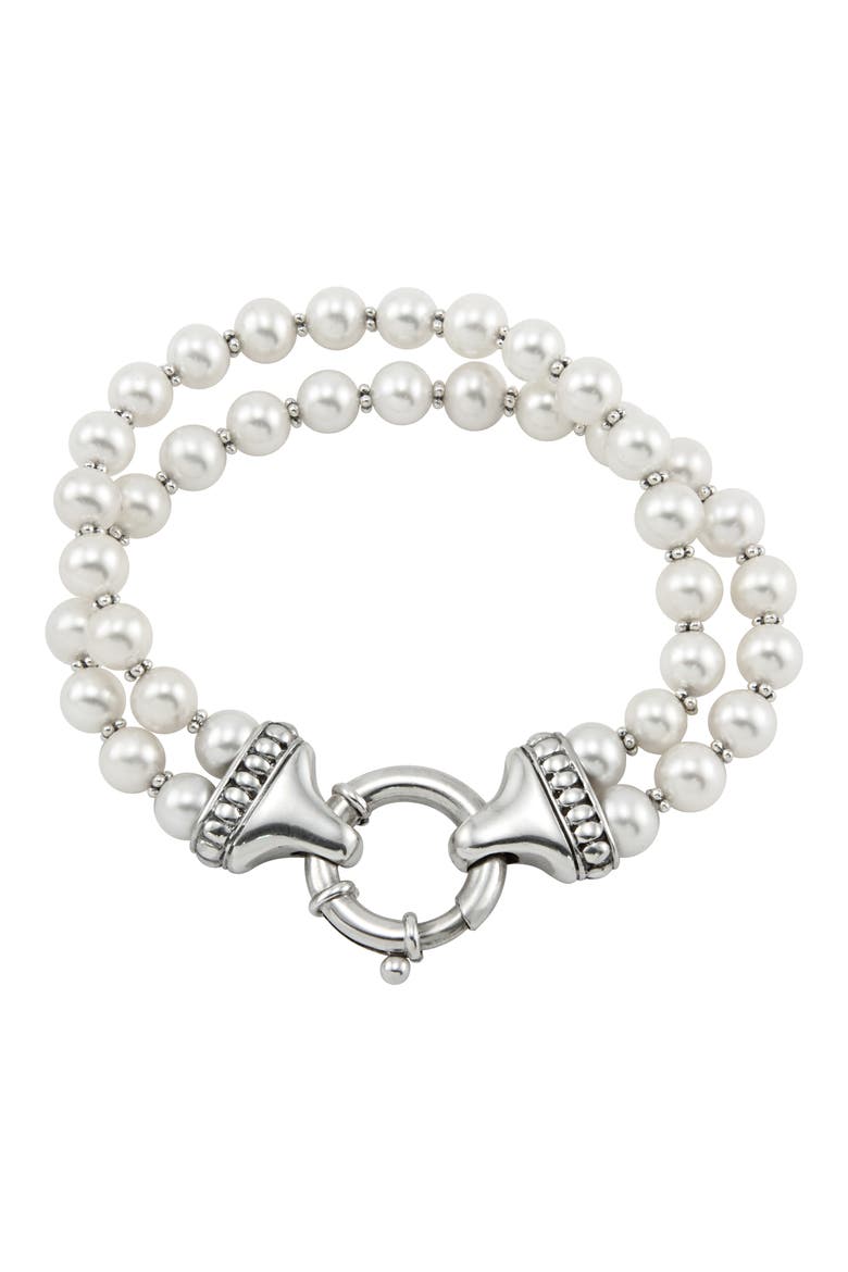 Set of 3 Bracelets, Alternate, color, SILVER