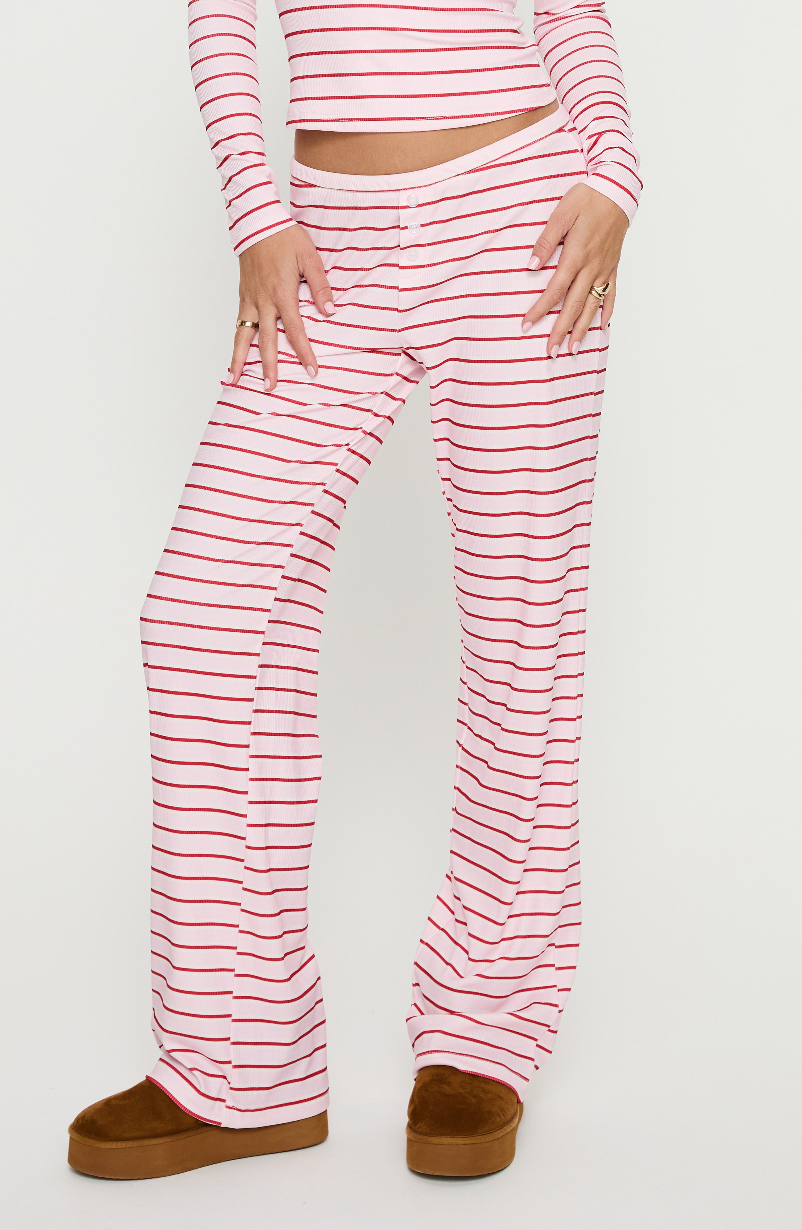 selected PINK/ RED STRIPE