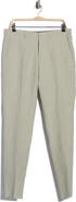 HUGO Hesten Flat Front Cotton & Linen Pants