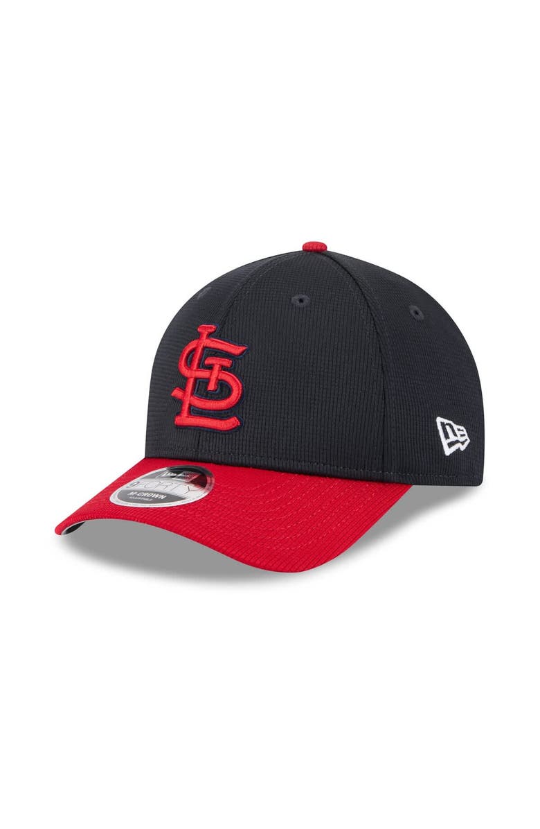 New Era Men's New Era Red/Black St. Louis Cardinals 2025 Batting Practice 9FORTY M-Crown Adjustable Hat, Main, color, Black