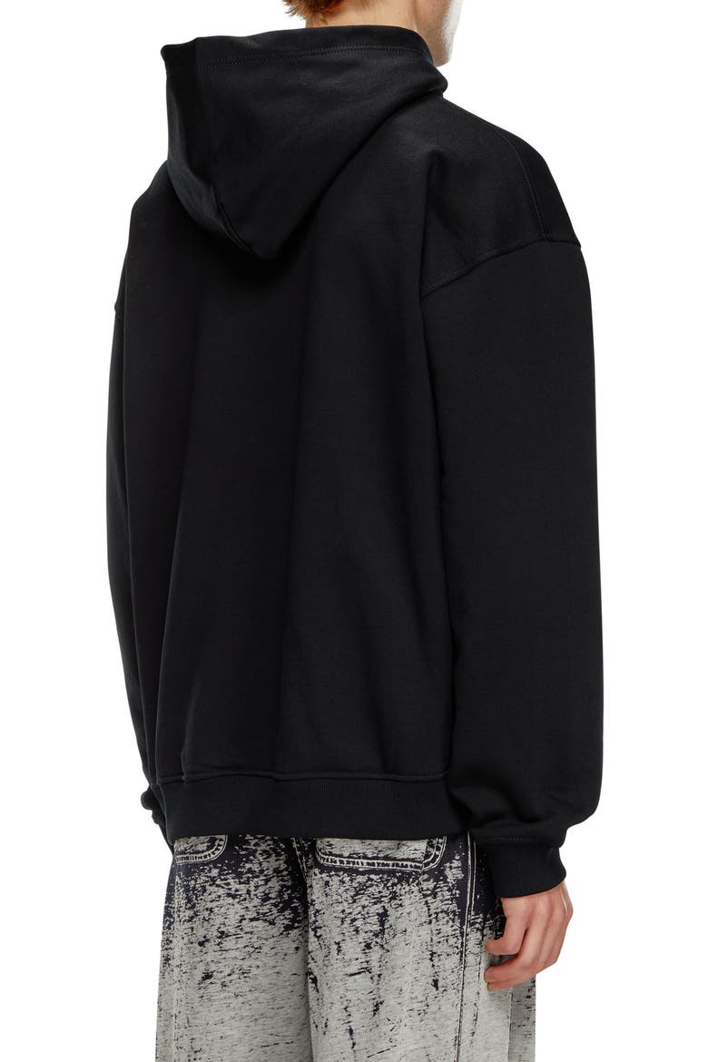 S-Boxt Oversize Hoodie, Alternate, color, BLACK