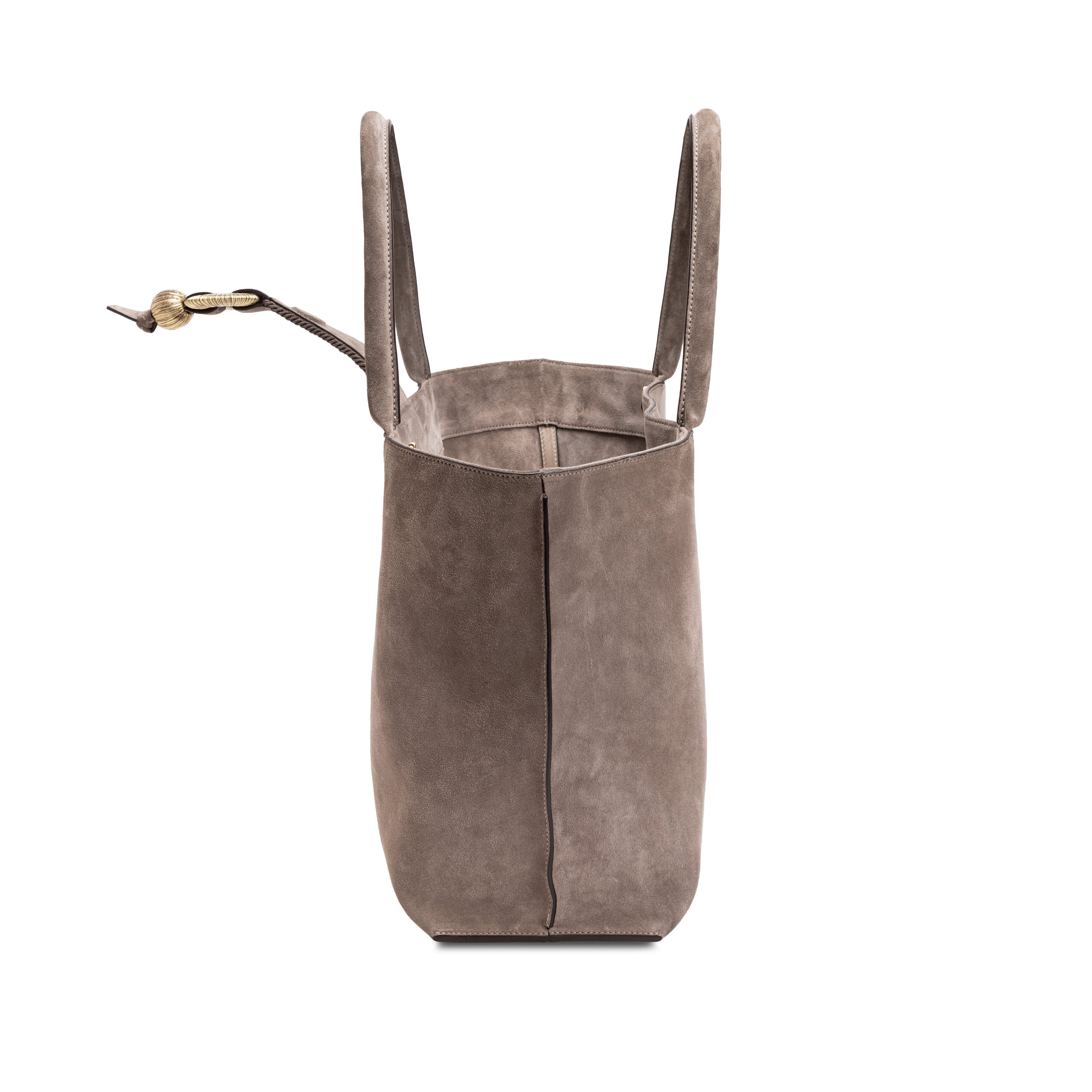 Boho Chic Taupe Medium Tote Bag, Alternate, color, Taupe