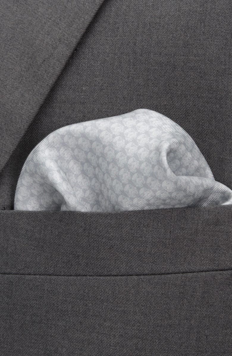 Cufflinks, Inc. Star Wars<sup>™</sup> - Stormtrooper Silk Pocket Square, Alternate, color, White