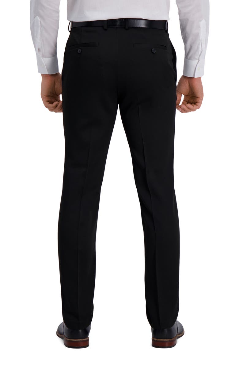 Kenneth Cole Reaction Stretch Slim Fit Dress Pants, Alternate, color, Black