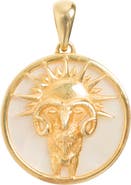 Freya Rose Zodiac Pendant