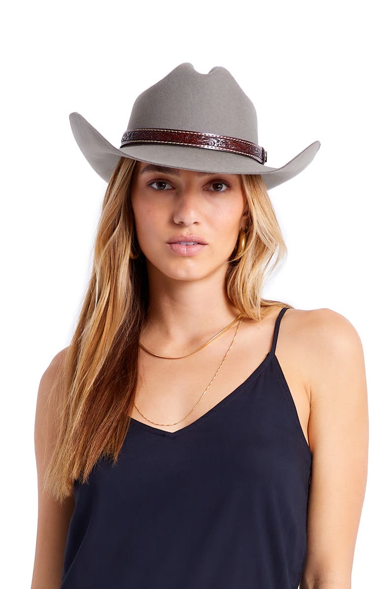 Brixton x Fender Paycheck Cowboy Hat, Alternate, color, 