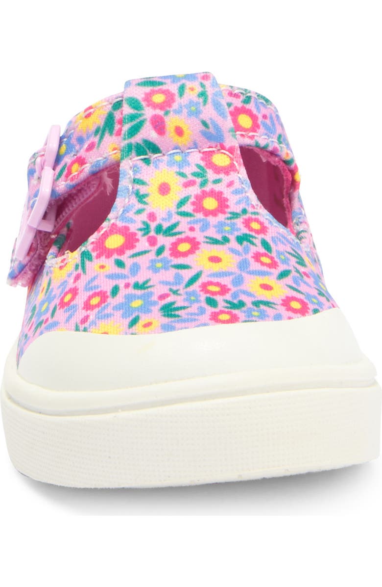 Dr. Scholl's Kids' Madi T-Strap Sneaker, Alternate, color, Pink Floral