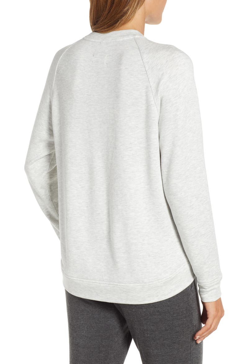 Signaturesoft Plush Sweatshirt, Alternate, color, SLEEK GREY HEATHER