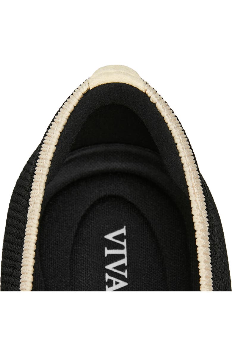 VIVAIA Almond-Toe Mary-Jane, Alternate, color, Black Diamond
