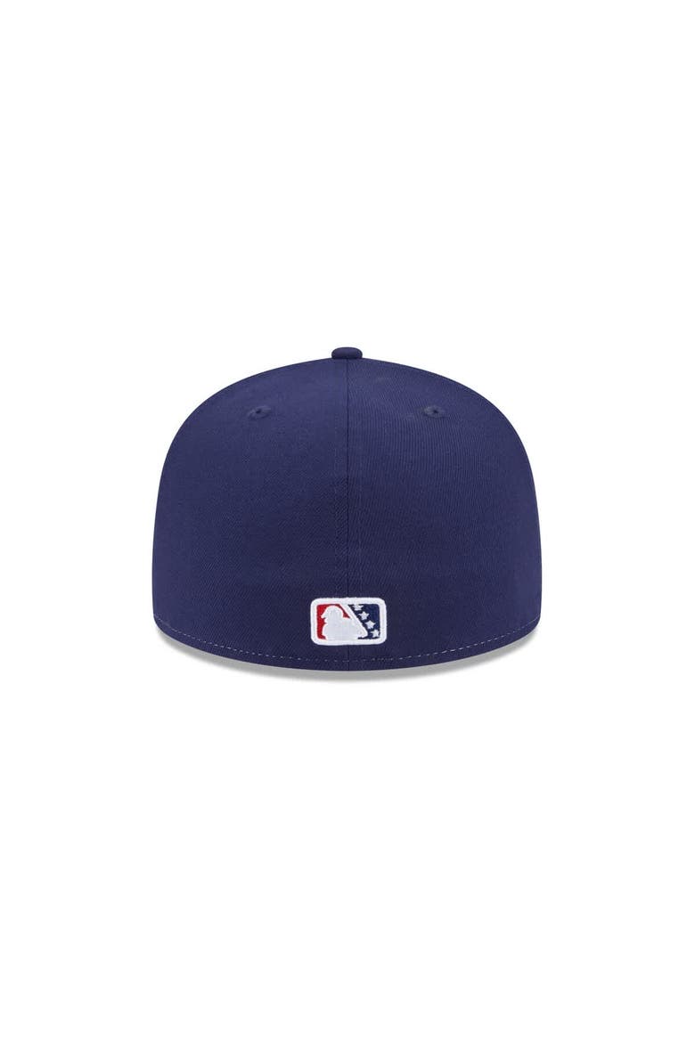 Men's New Era  Navy Brooklyn Cyclones Theme Nights 59FIFTY Fitted Hat, Alternate, color, Navy