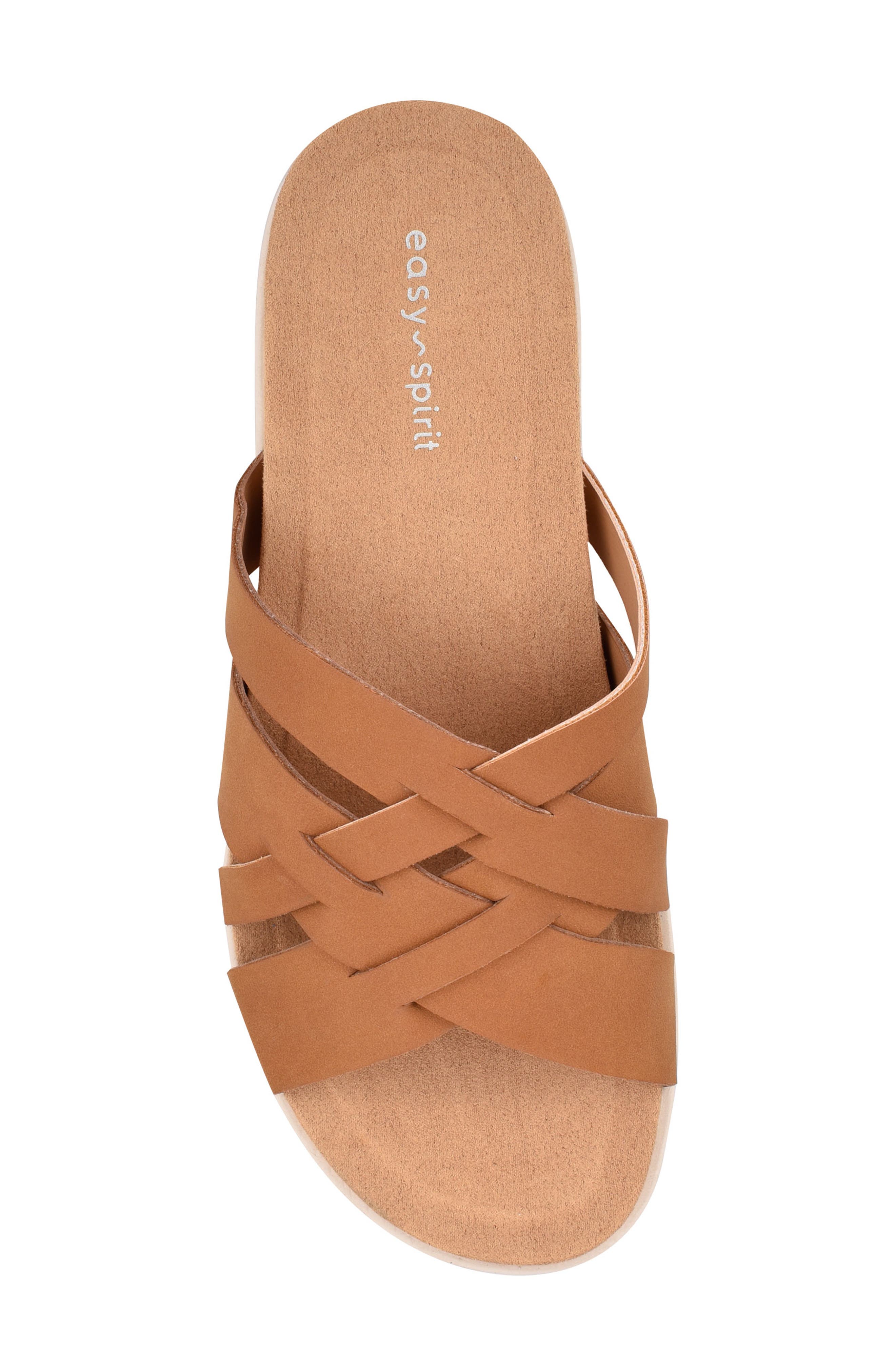 Easy Spirit Star Slide Sandal - Wide Width Available, Alternate, color, New Ambra Synthetic