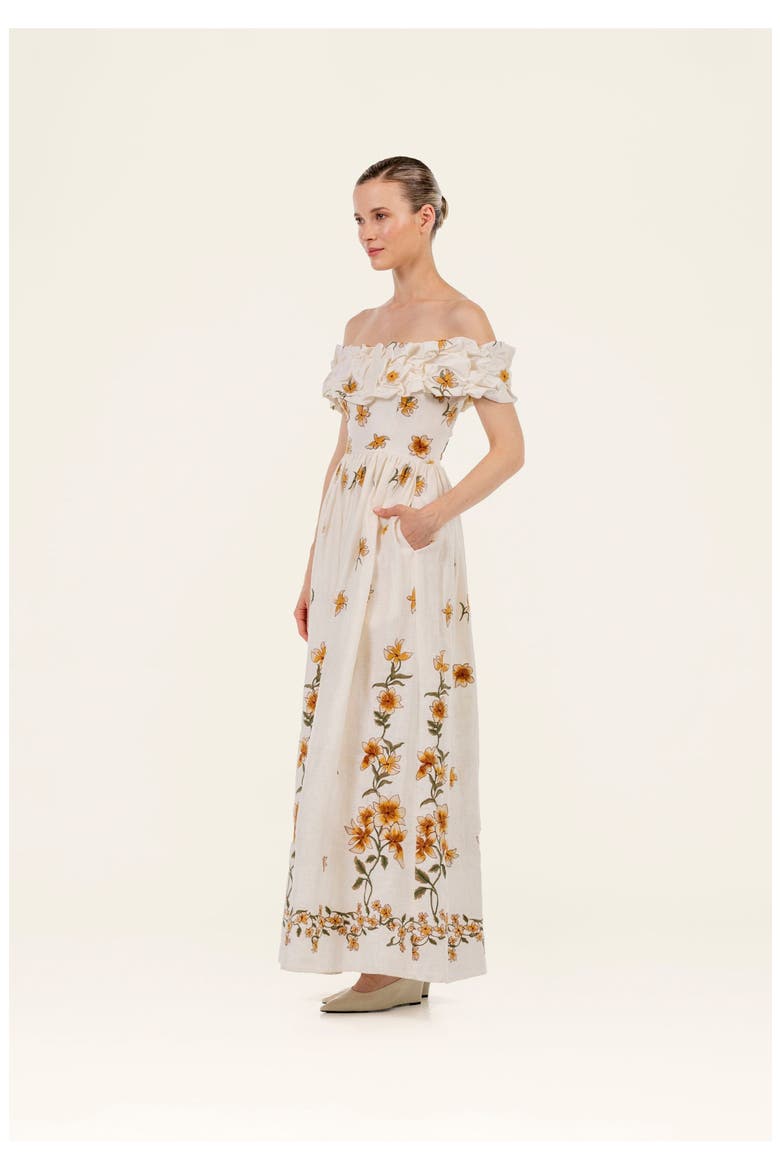 Espliego Promesa Maxi Dress, Alternate, color, Multicolor