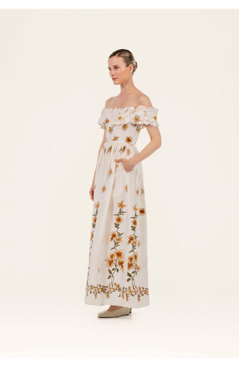 Agua by Agua Bendita Espliego Promesa Maxi Dress, Alternate, color, Multicolor