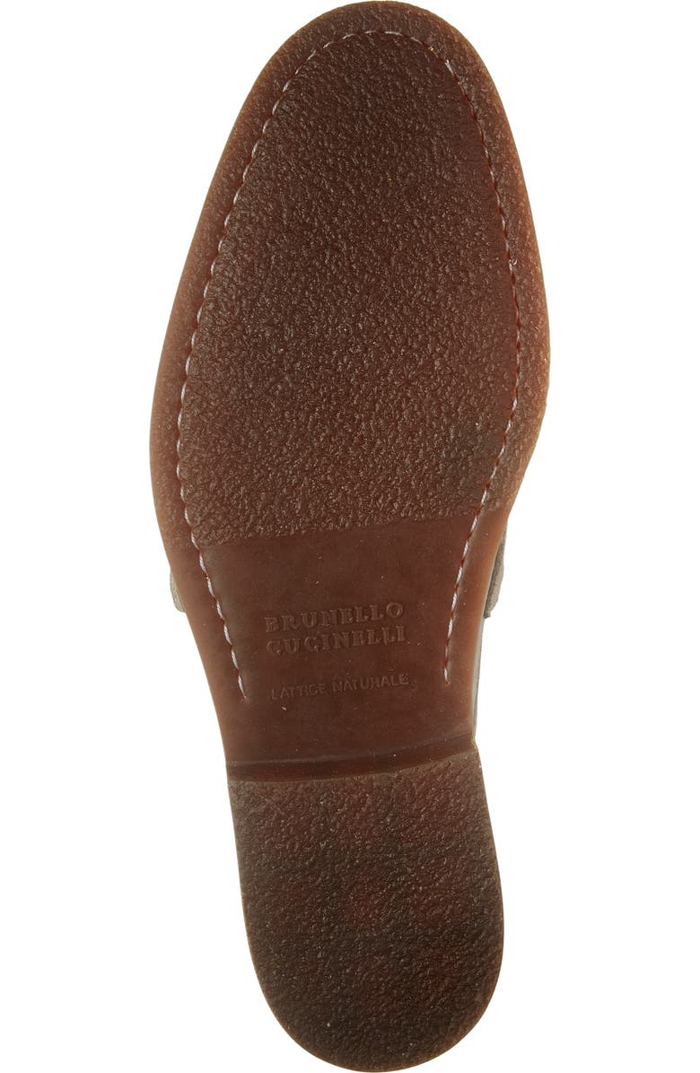 Brunello Cucinelli Apron Toe Kiltie Loafer, Alternate, color,