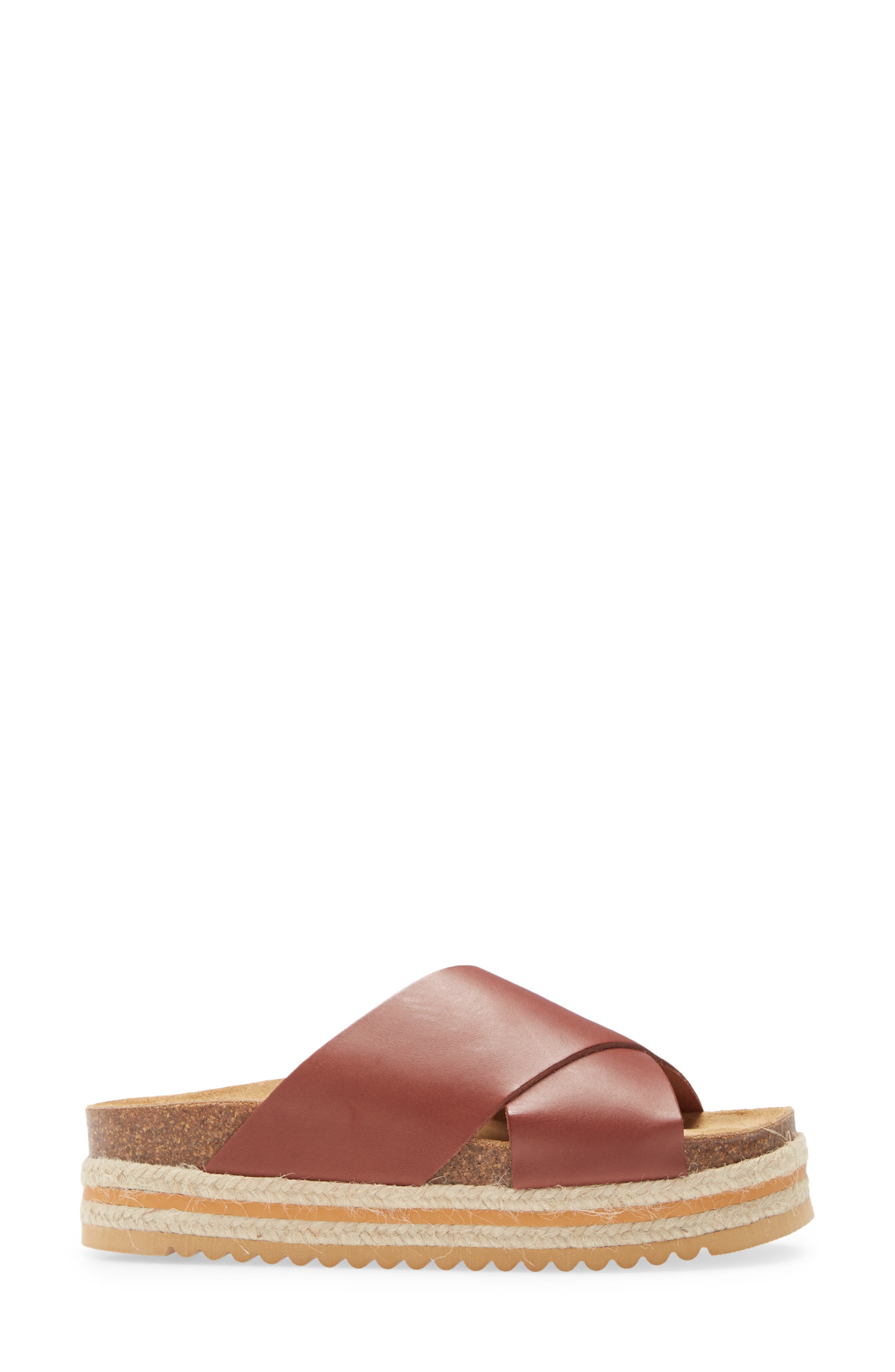 Chocolat Blu e Lina Platform Slide Sandal, Alternate, color, 
