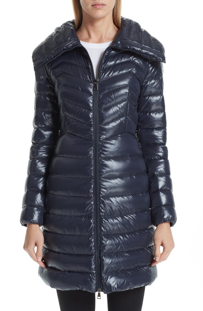 Moncler Faucon Quilted Down Coat, Main, color, 