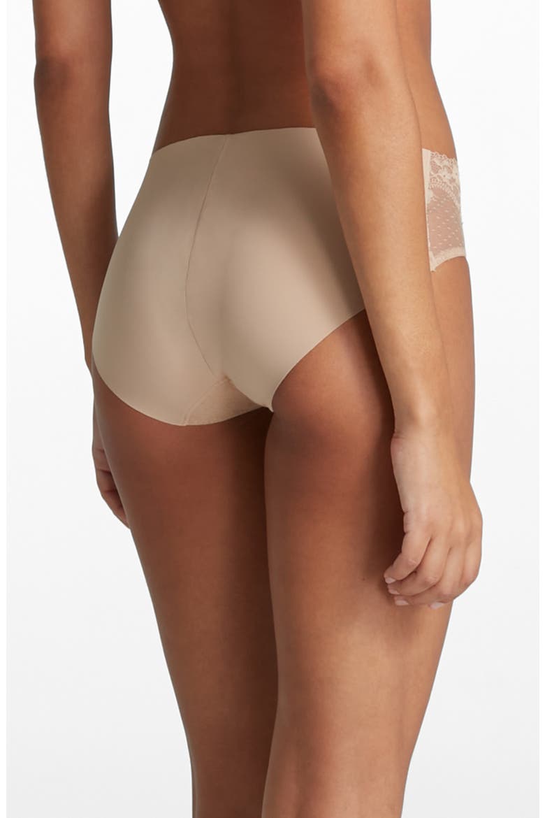 Double Take Bikini Briefs, Alternate, color, BEIGE