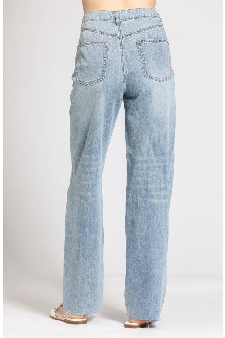 Featherweight Wide Leg Jeans, Alternate, color, LIGHT INDIGO
