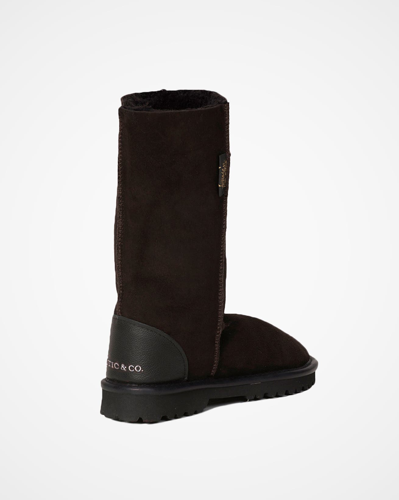 Celtic 
Co. Aqualamb Shearling Calf Boots, Alternate, color, Darkest Brown