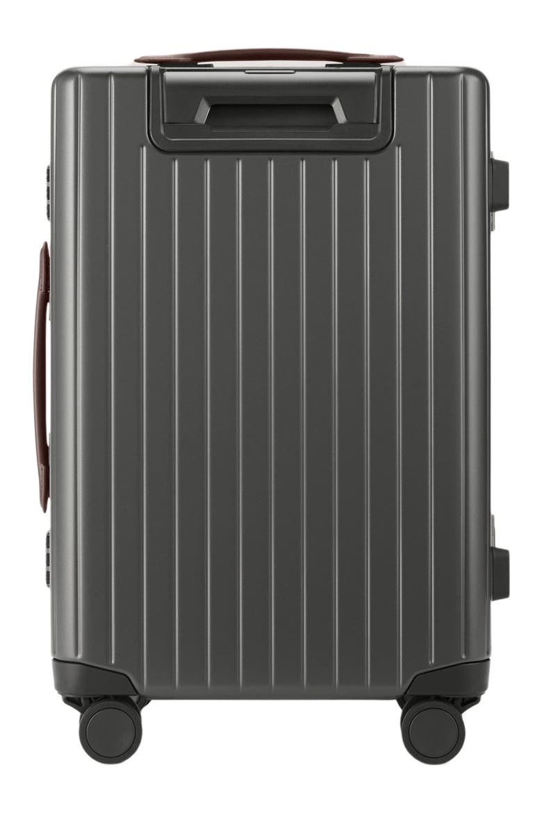 The Carry-on X Suitcase, Alternate, color, Grey / Chocolate