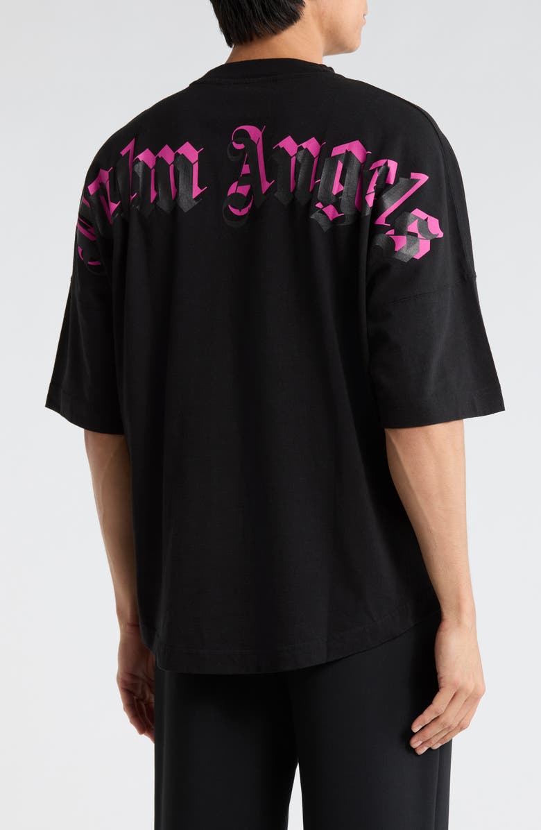 Palm Angels Crewneck Short Sleeve T-Shirt, Alternate, color,