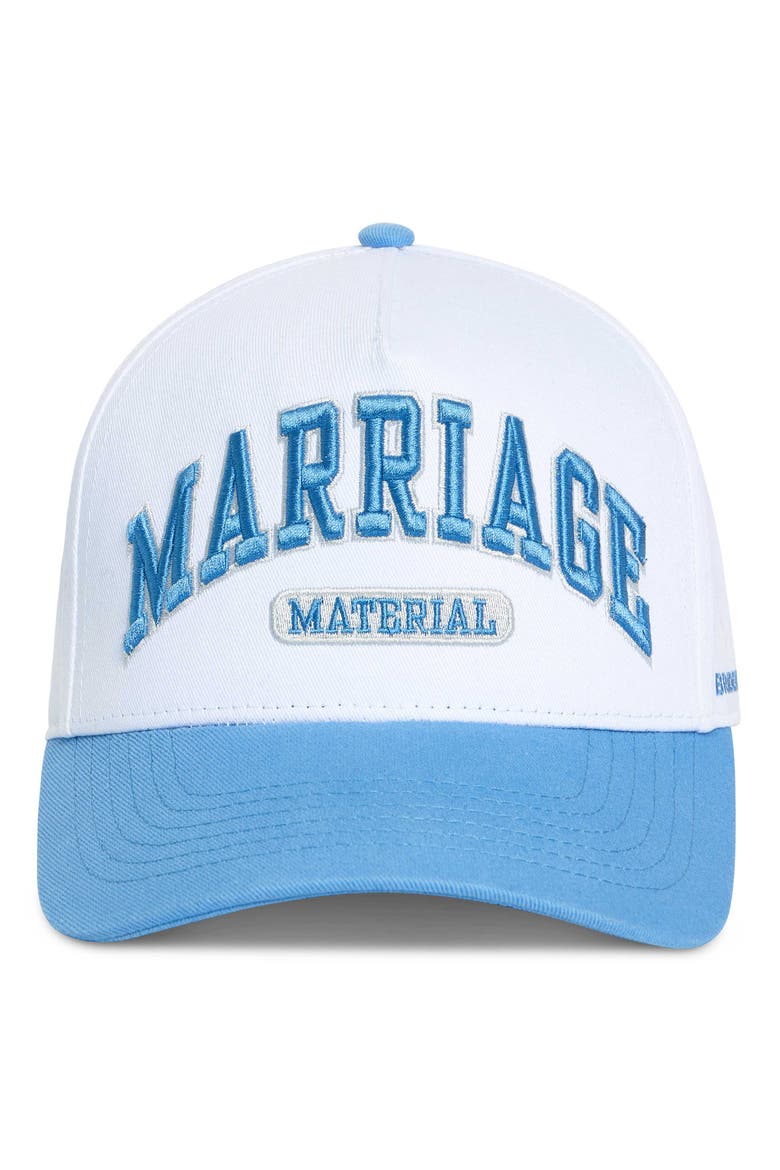 Heritage Marriage Material Collection Trucker, Main, color, White