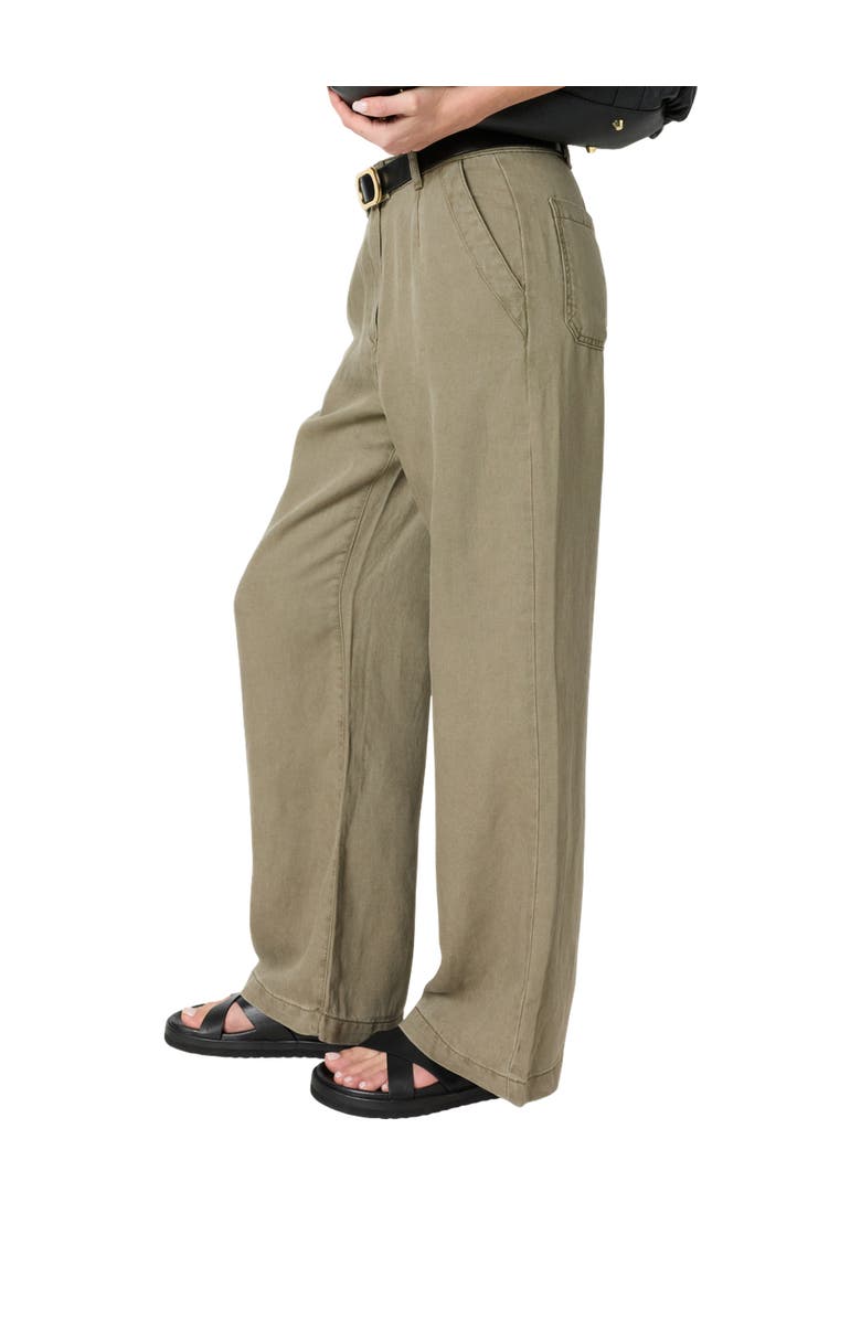 GERARD DAREL Azilia Wide Leg Pants, Alternate, color, Khaki Green