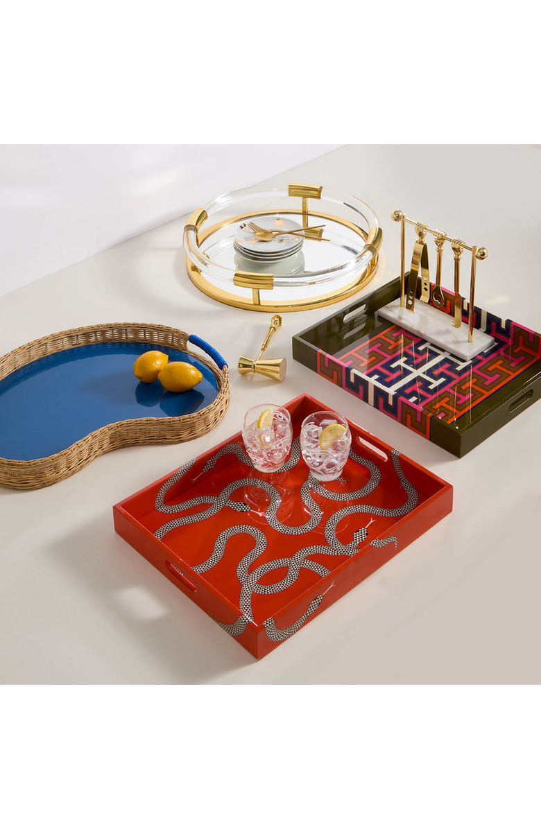 Jonathan Adler Madrid Lacquer Tray, Alternate, color, 