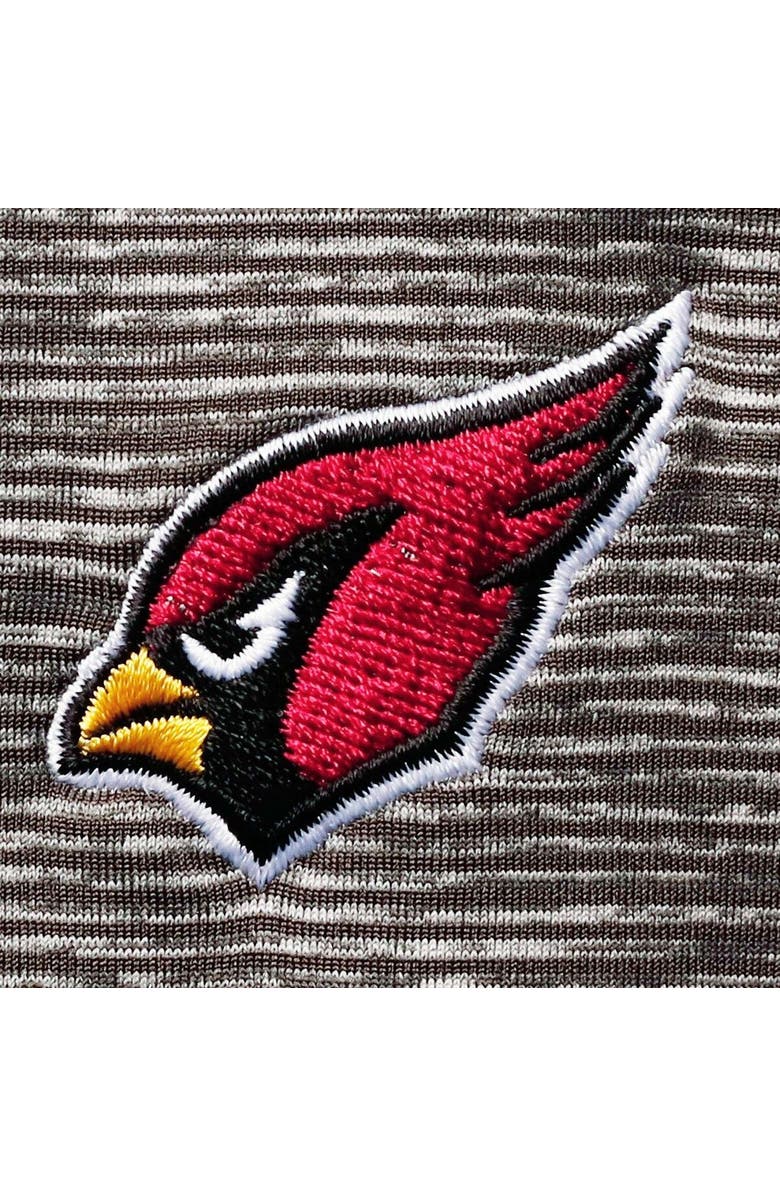 vineyard vines Men's Vineyard Vines Charcoal Arizona Cardinals Destin Stripe Sankaty Polo, Alternate, color, Charcoal