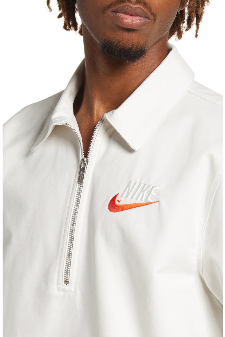Sportswear Trend Zip Polo, Alternate, color, PHANTOM