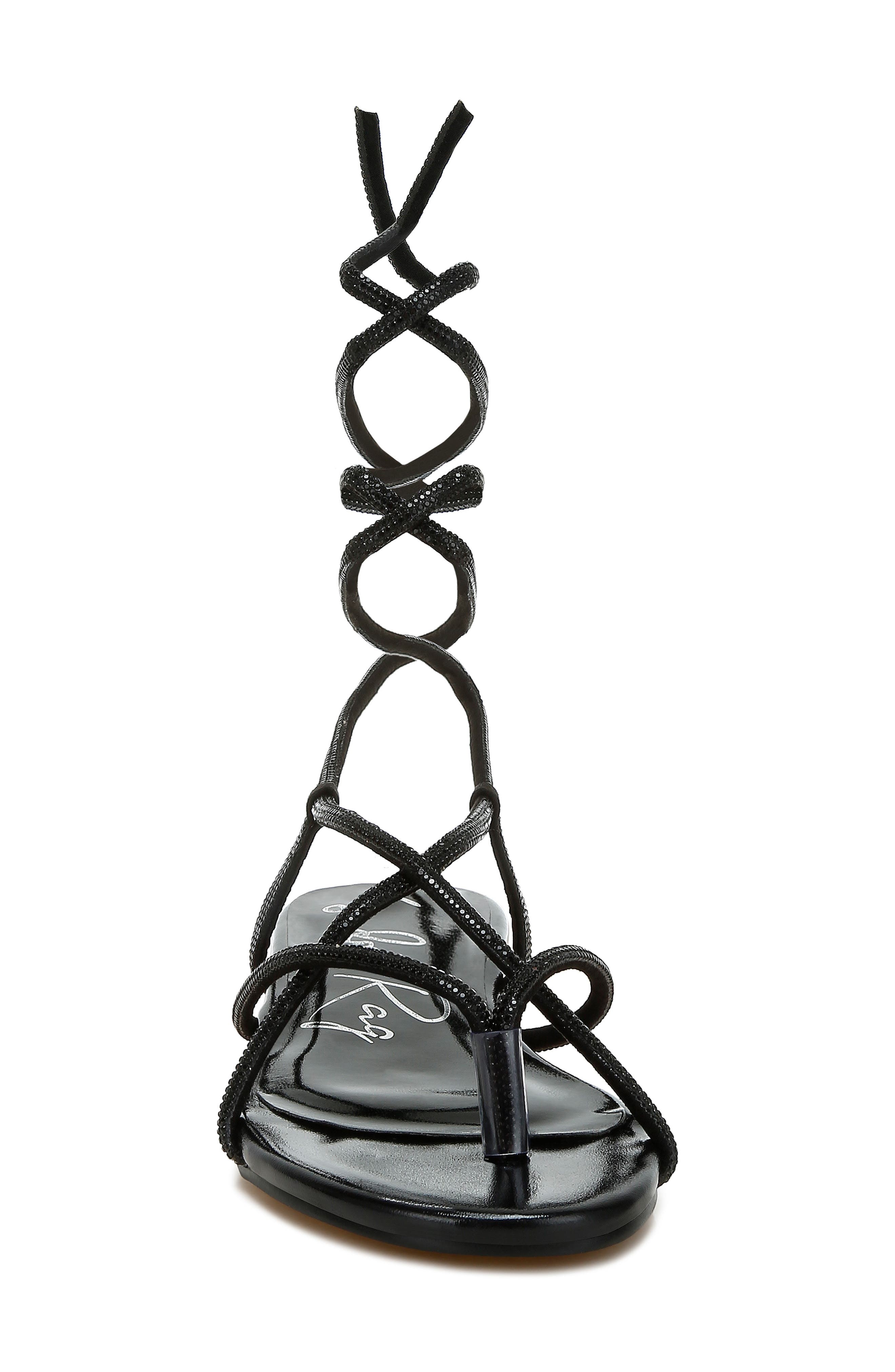 LONDON RAG Babbity Embellished Gladiator Sandal, Alternate, color, 