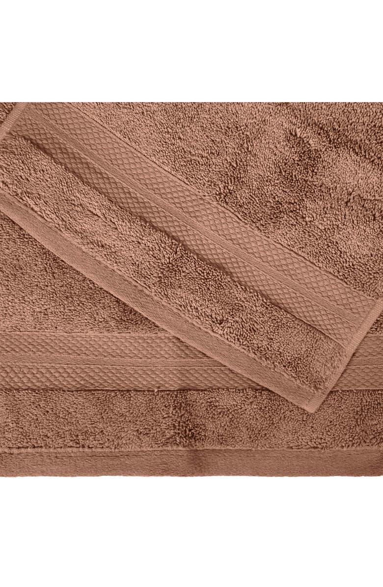 Superior Aria 3-Piece Turkish Cotton Towel Set, Alternate, color, Taupe