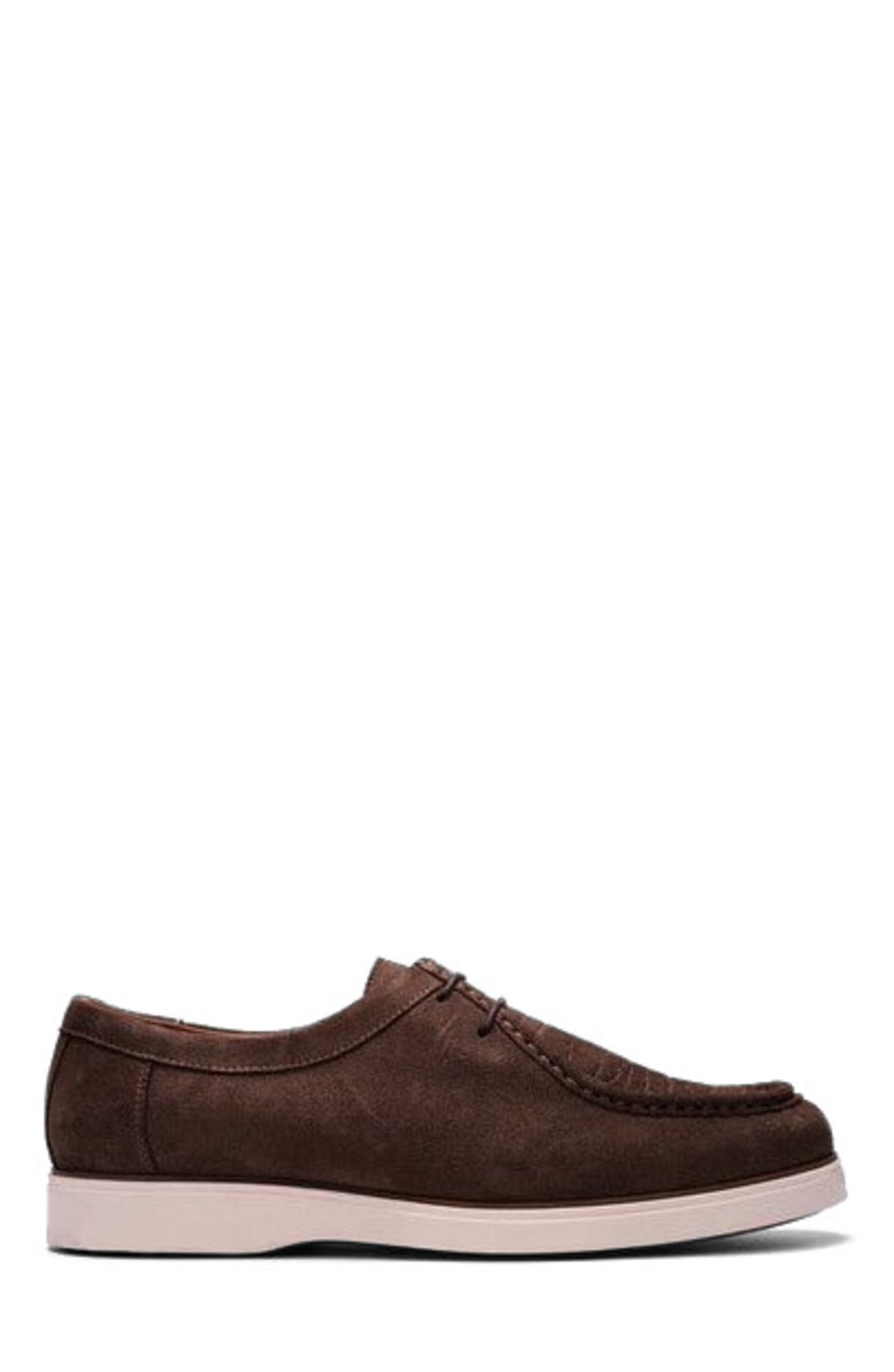 CARLOS SANTANA Morrison Moc Shoe, Alternate, color, Saloon Brown Suede