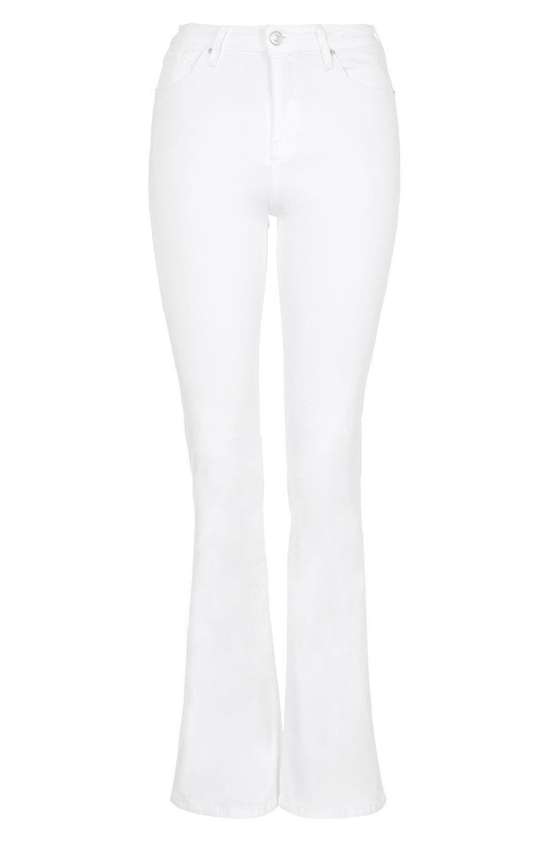 Topshop Jamie Flare Jeans, Alternate, color,