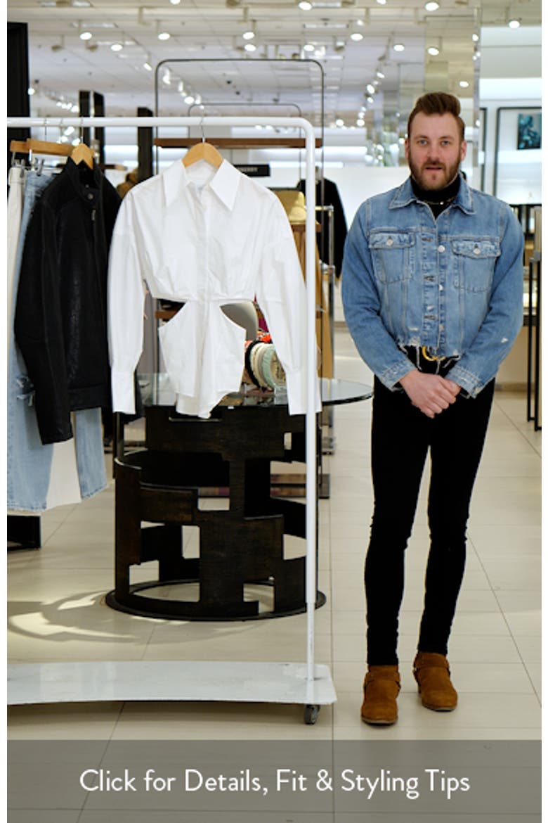 Alya Cutout Button-Up Shirt video
