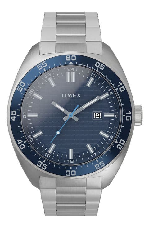 Three-Hand Two-Tone Stainless Steel Watch